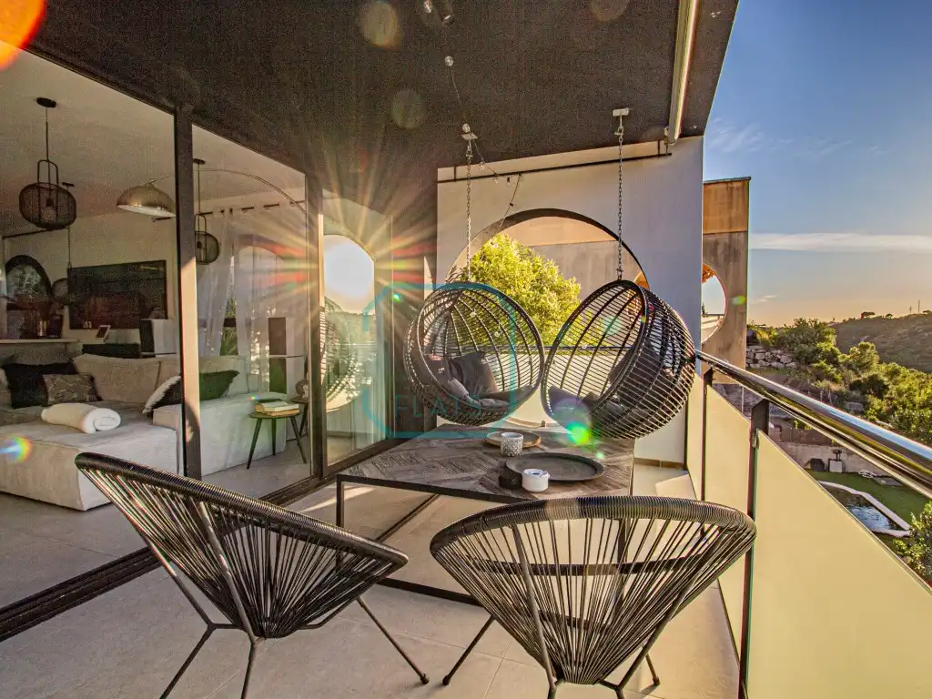 Terrasse von Haus oder Chalet zum Verkauf in Calafell mit Klimaanlage, Schwimmbad und Balkon