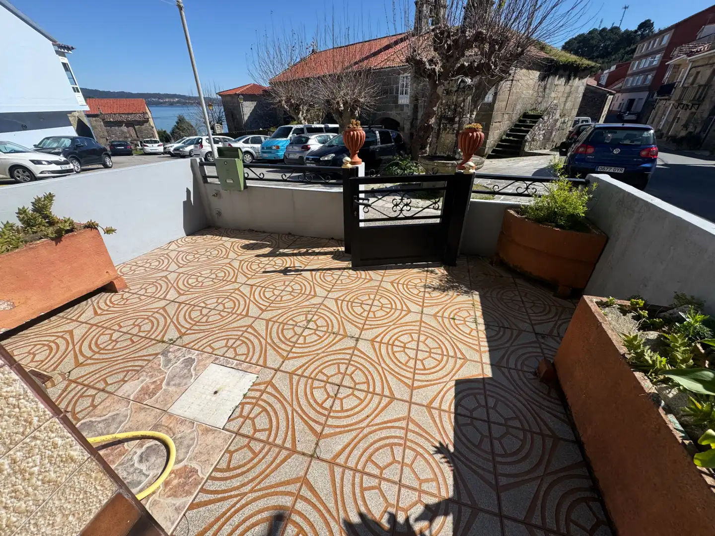 Terraza de Casa adosada en venta en Muros con Amueblado