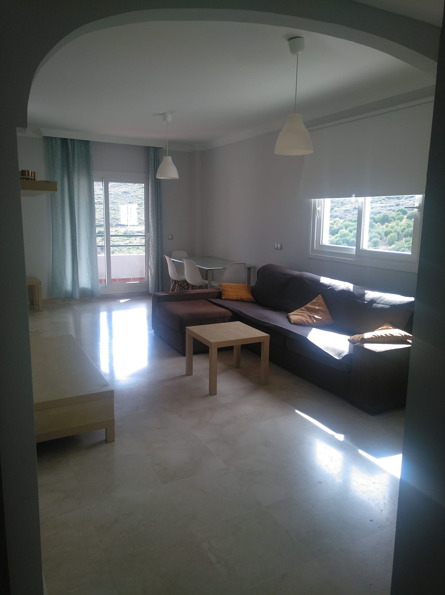 Living room of Flat to rent in La Línea de la Concepción  with Terrace, Furnished and Community pool
