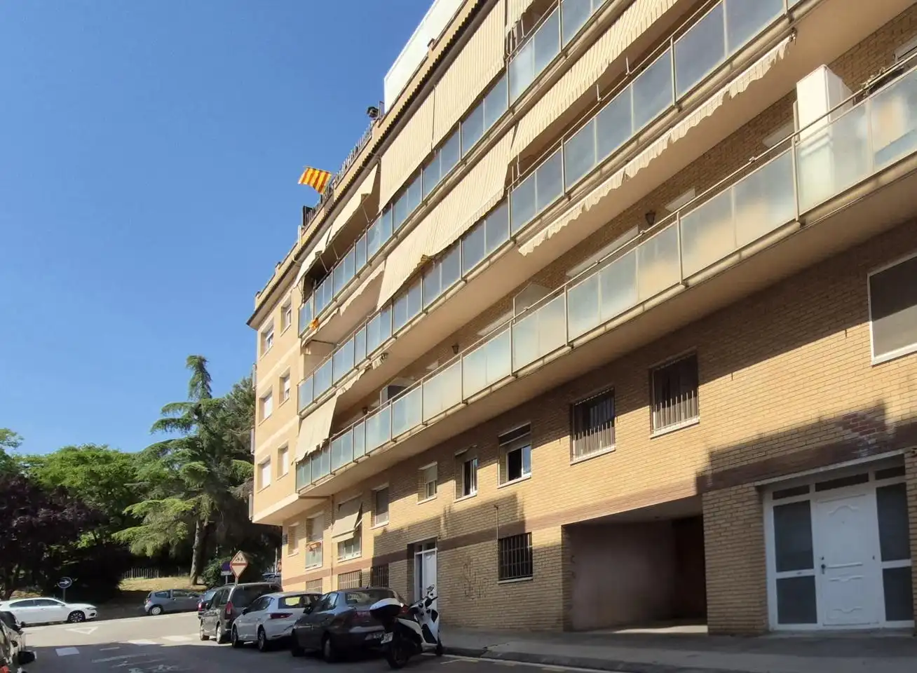 Vista exterior de Piso en venta en Terrassa con Calefacción, Terraza y Balcón