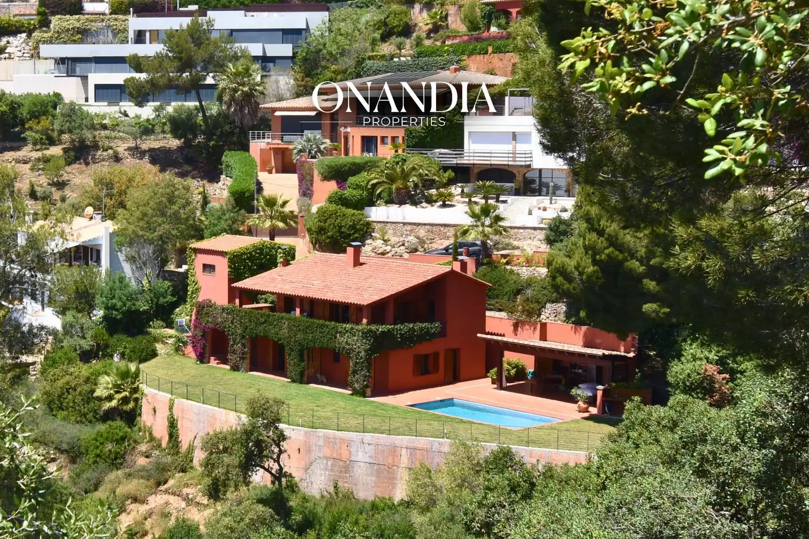 Vista exterior de Casa o chalet de alquiler en Begur con Jardín privado y Piscina