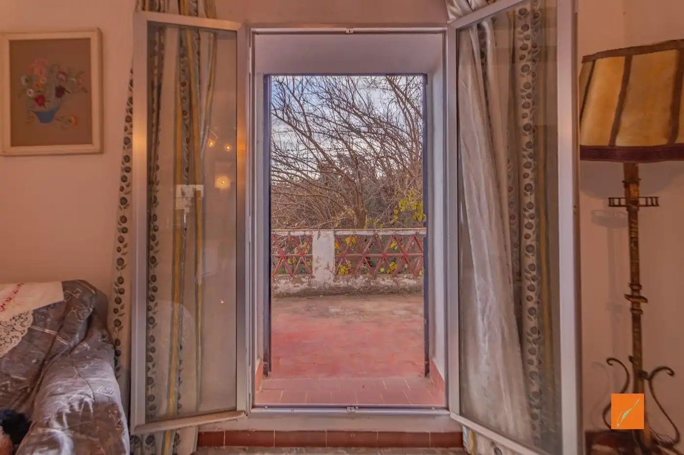 Dormitori de Finca rústica en venda en Masdenverge amb Calefacció, Jardí privat i Terrassa
