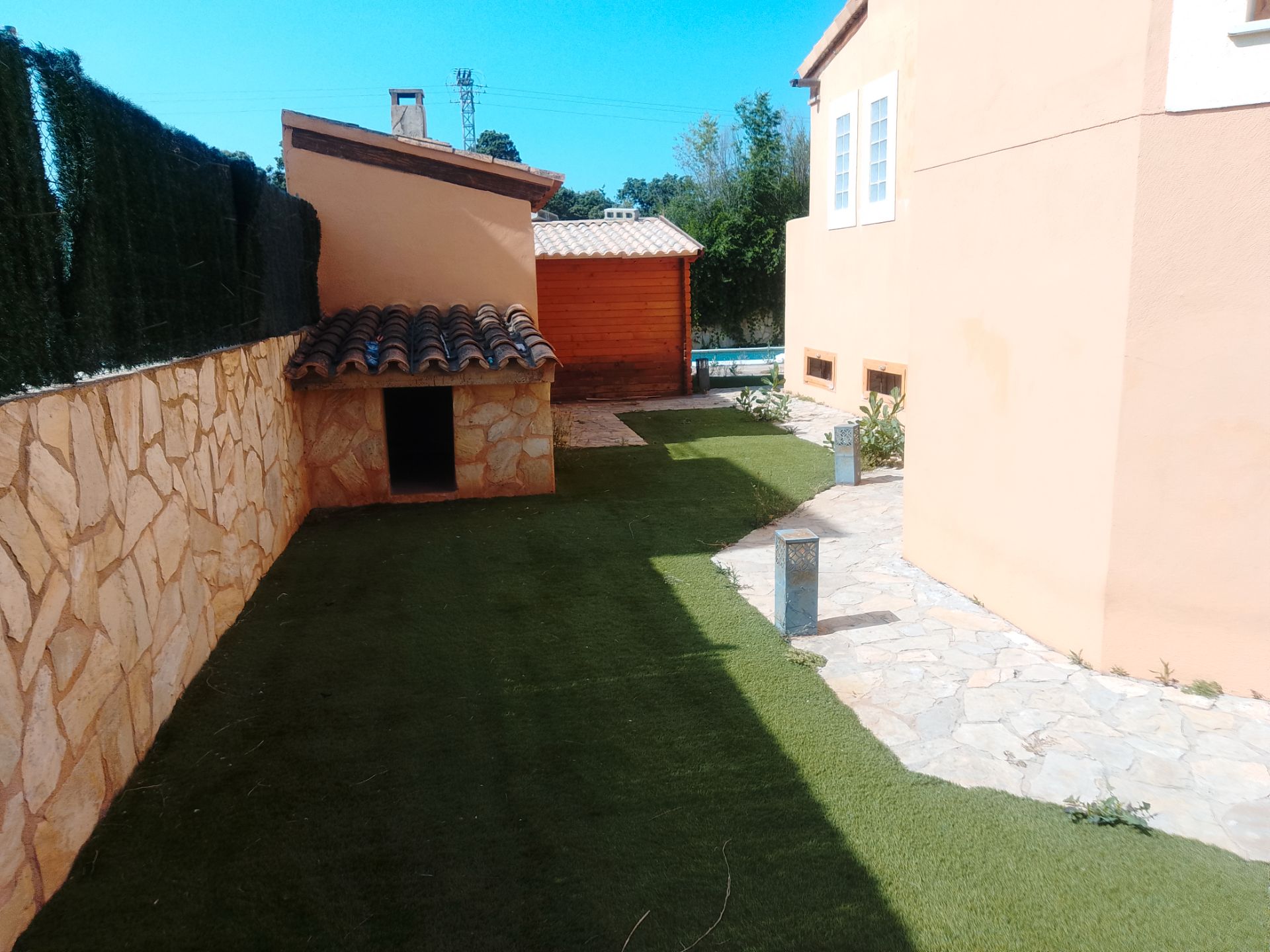 Jardí de Casa adosada en venda en Bunyola amb Aire condicionat, Jardí privat i Parquet
