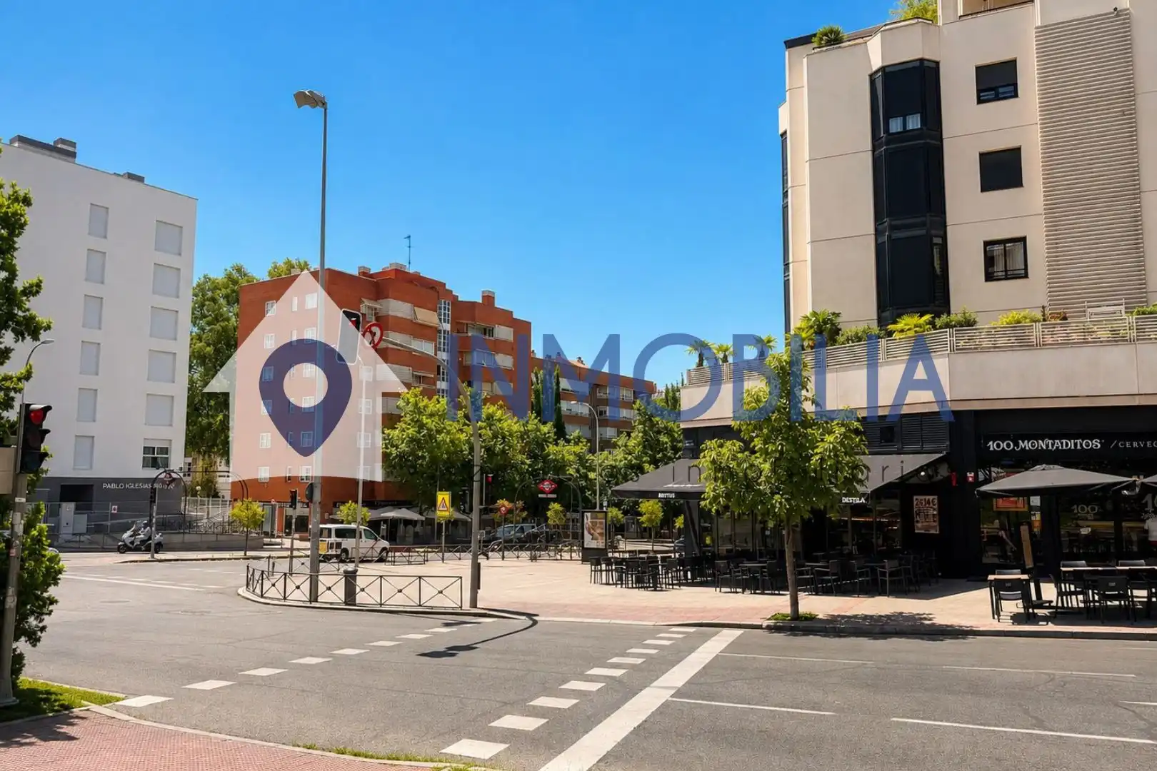 Vista exterior de Pis en venda en Madrid amb Aire condicionat i Calefacció