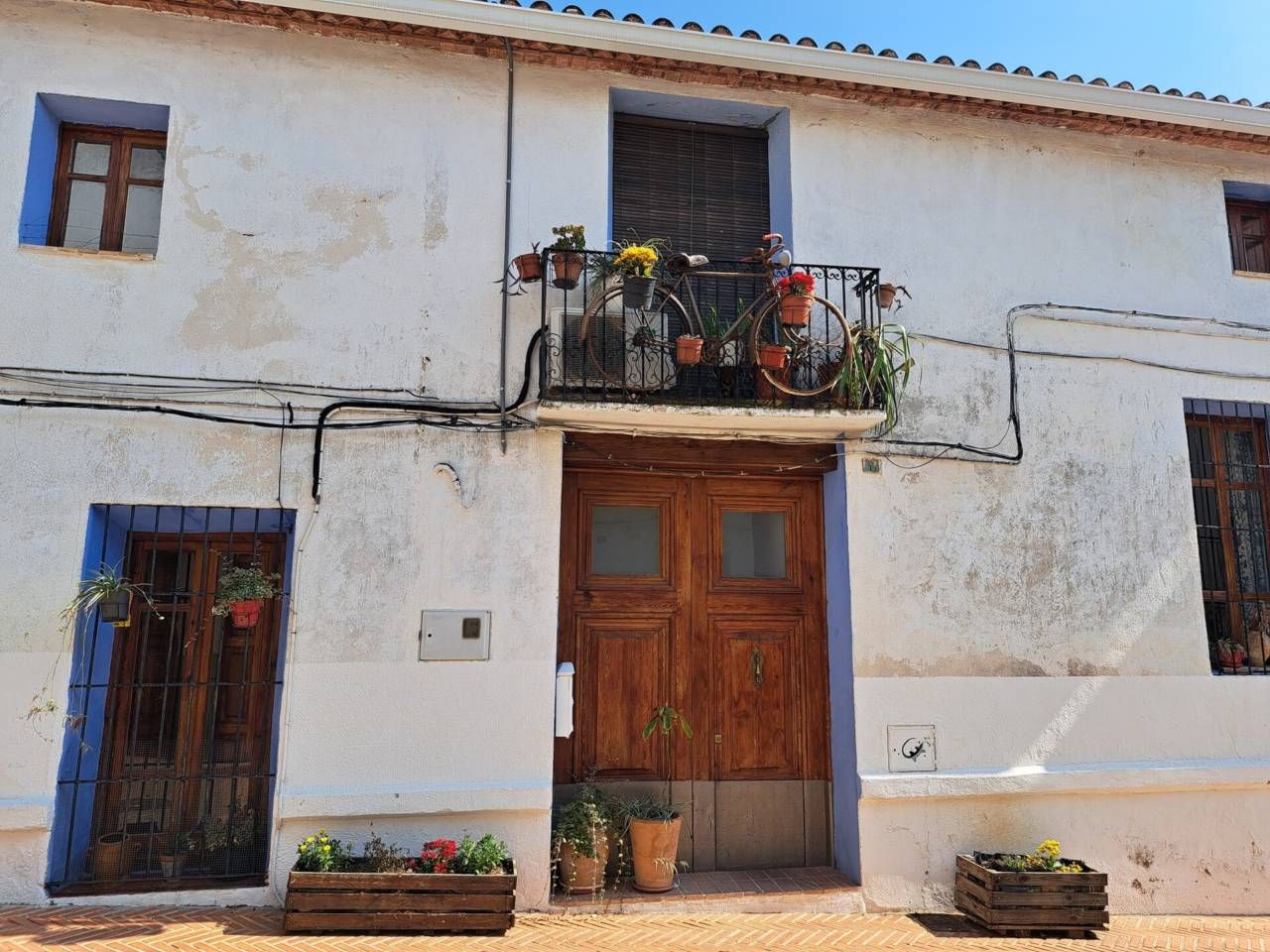 Vista exterior de Casa o xalet en venda en Pinet amb Jardí privat