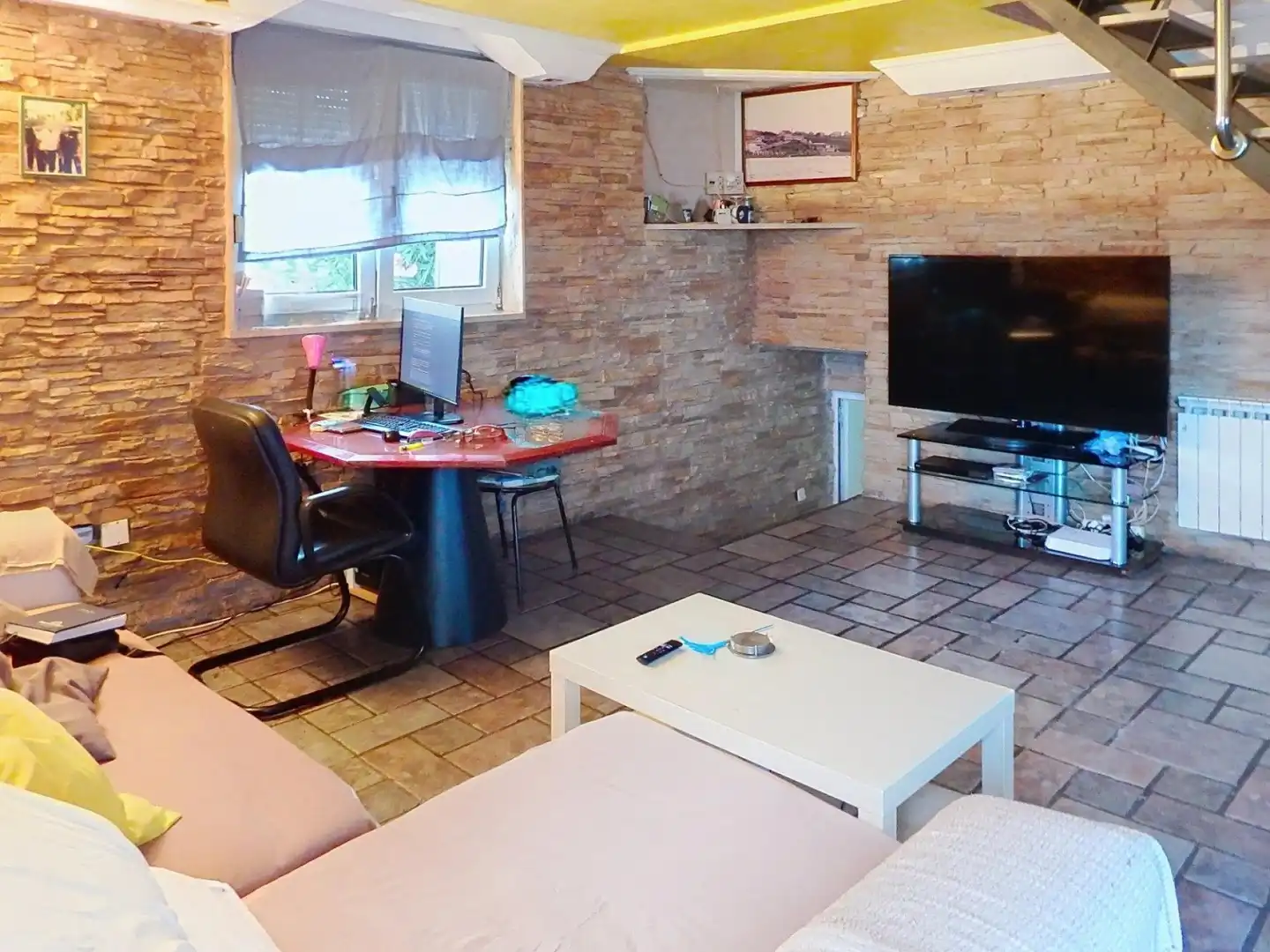 Sala de estar de Finca rústica en venta en Santander con Calefacción y Amueblado