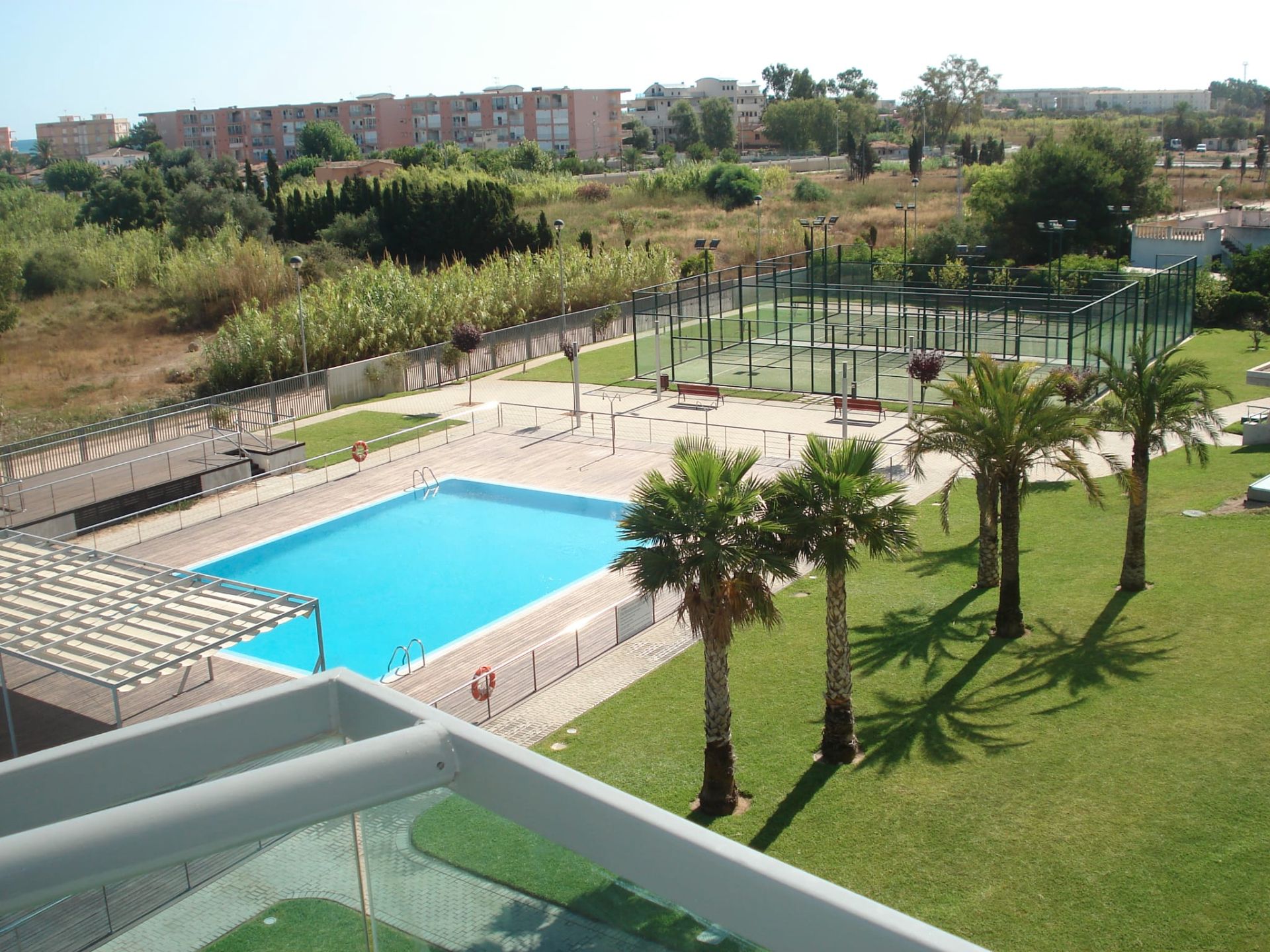 Swimming pool of Flat for sale in El Verger  with Air Conditioner, Private garden and Terrace