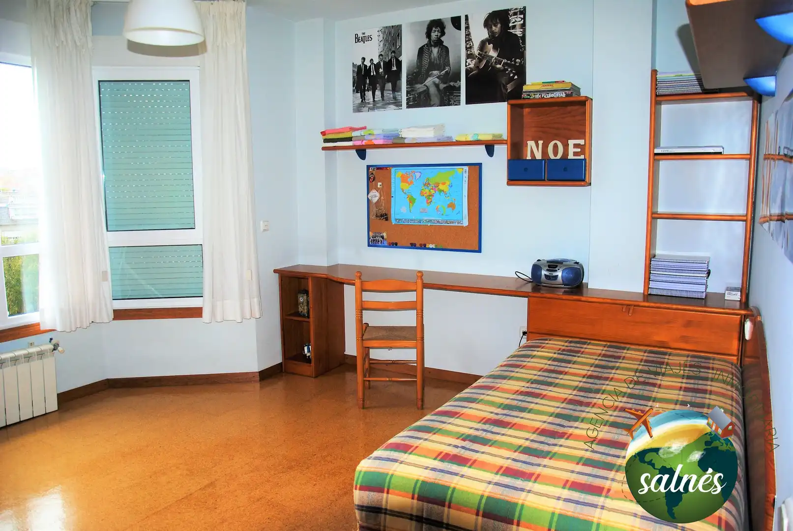 Bedroom of Houses for rent in Sanxenxo  with Private garden, Terrace and Furnished