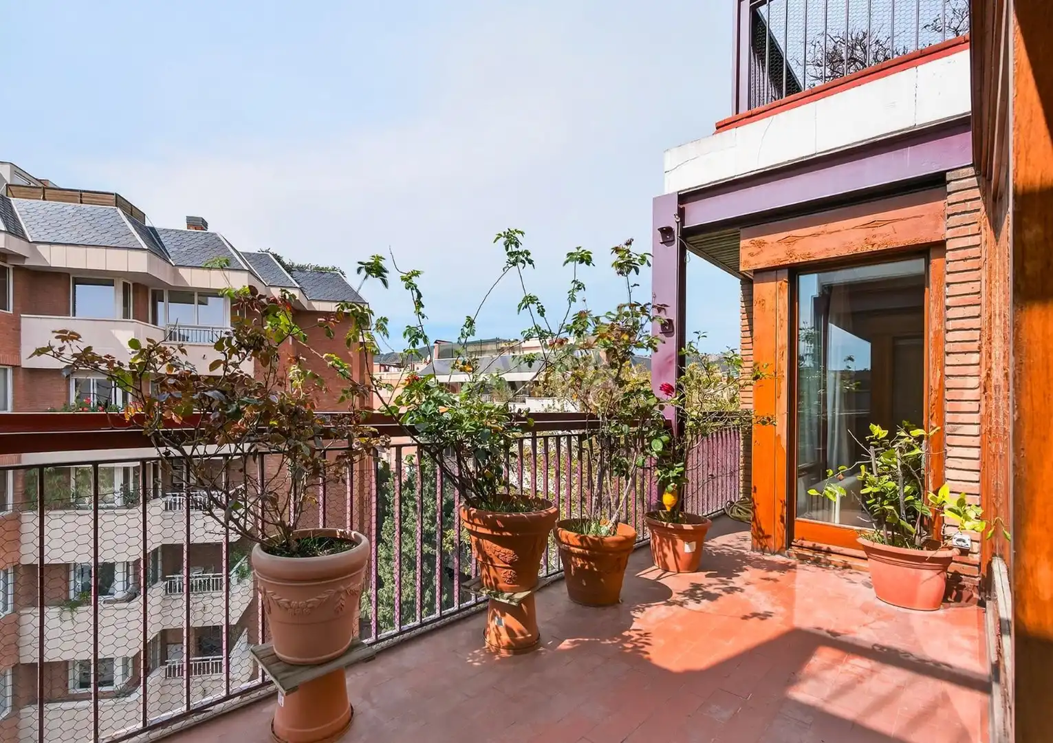 Terrace of Attic for sale in Barcelona  with Terrace, Storage room and Swimming Pool