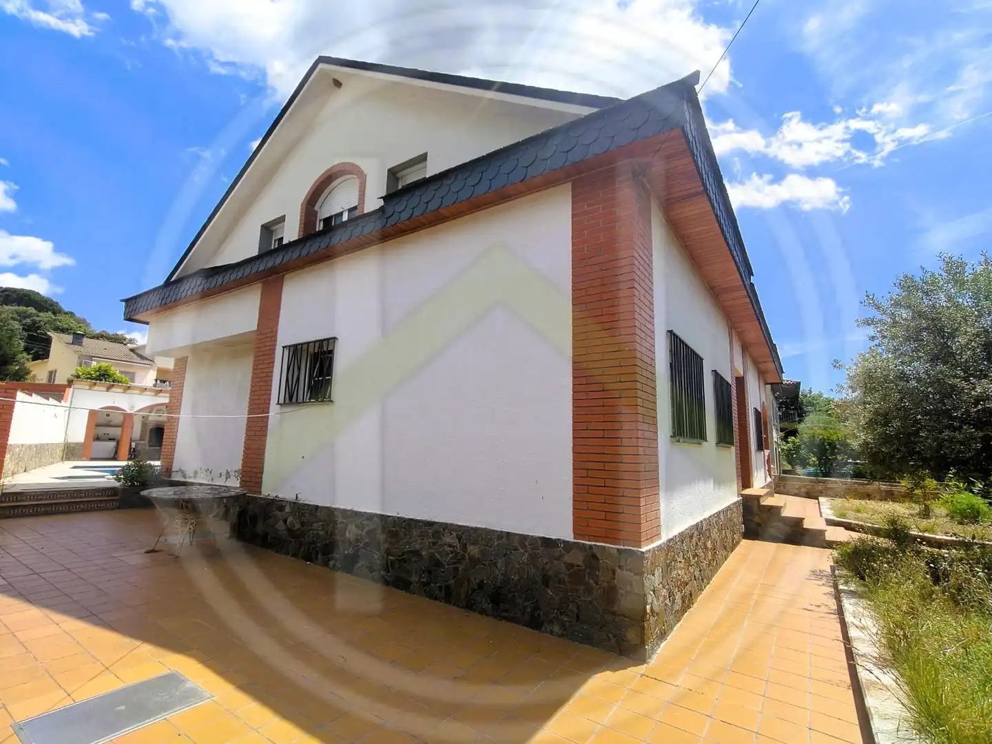 Vista exterior de Casa o chalet en venta en Cànoves I Samalús con Calefacción, Jardín privado y Terraza