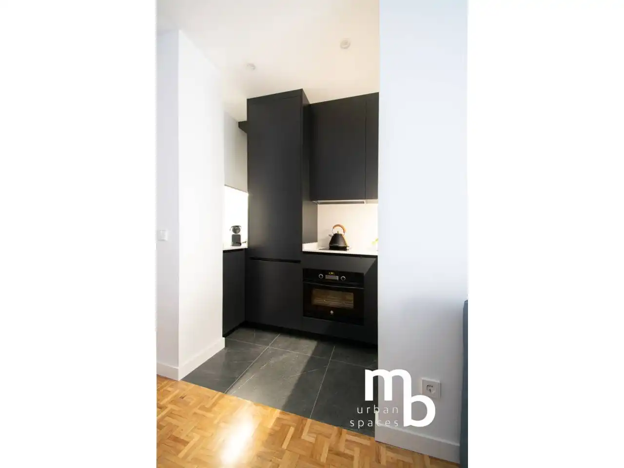 Cocina de Piso de alquiler en Madrid con Aire acondicionado, Calefacción y Parquet