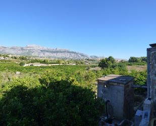 Vista exterior de Terreny en venda en L'Alfàs del Pi