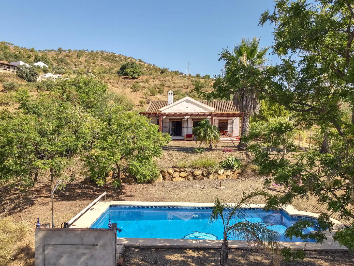 Casa amb piscina en venda a Calle Chopillos