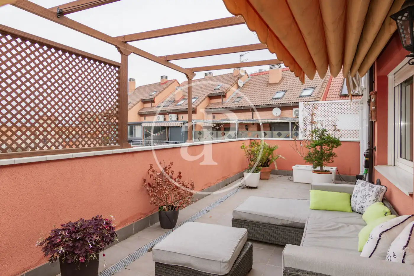 Terrace of Flat for rent in Madrid  with Air Conditioner, Heating and Terrace