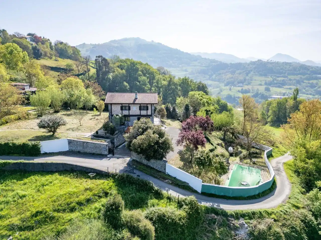 Vista exterior de Casa o chalet en venta en Tolosa con Calefacción, Jardín privado y Terraza