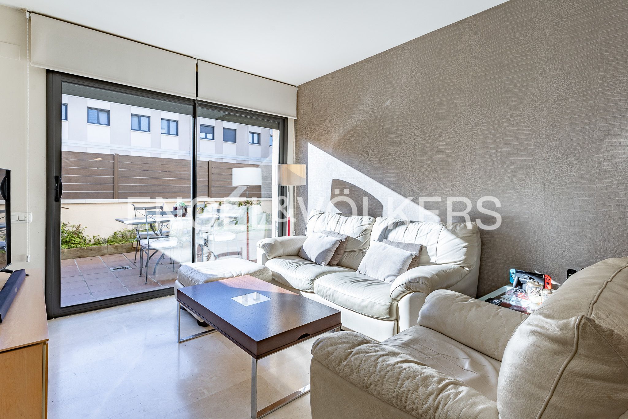 Living room of Flat for sale in Vilassar de Mar  with Air Conditioner, Heating and Private garden