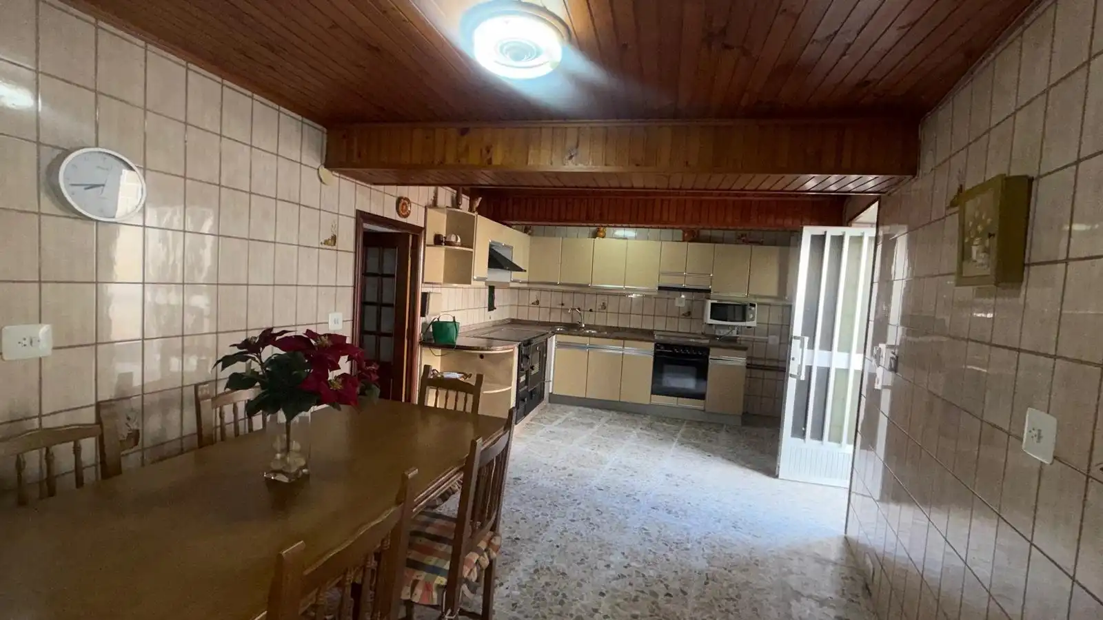 Cuina de Casa o xalet de lloguer en Trasmiras amb Calefacció, Moblat i Balcó