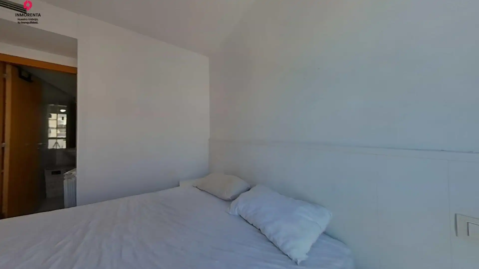 Schlafzimmer von Wohnungen zur Miete in Madrid mit Klimaanlage, Heizung und Parkett