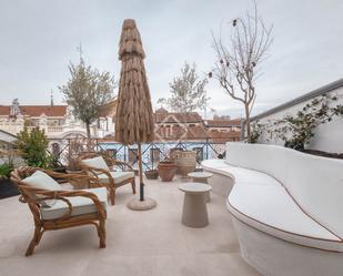 Terrace of Attic for sale in  Madrid Capital  with Air Conditioner, Heating and Parquet flooring