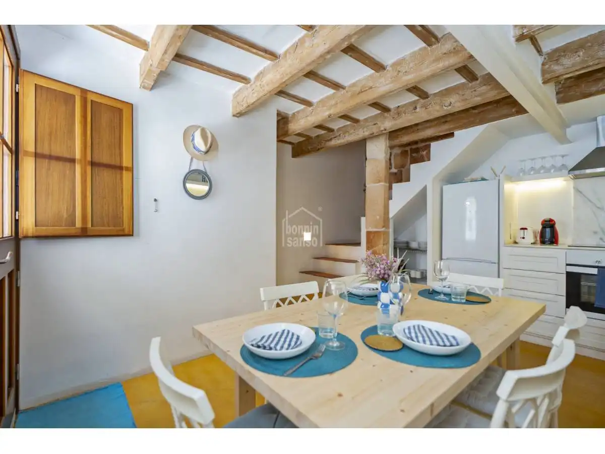 Comedor de Apartamento en venta en Ciutadella de Menorca con Calefacción, Terraza y Amueblado