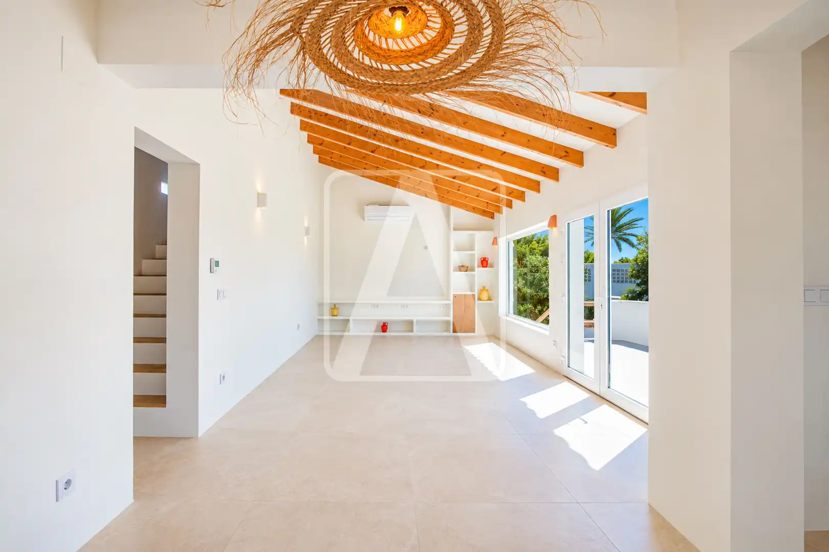 Sala d'estar de Casa o xalet en venda en Cala Advocat - Baladrar  