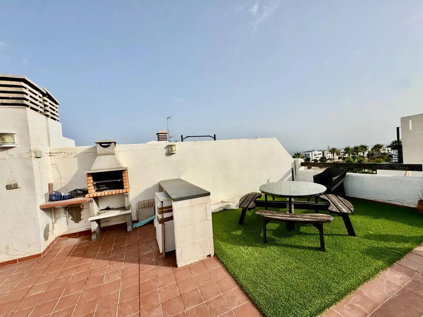 Terrace of Attic for sale in Benalmádena  with Air Conditioner, Private garden and Terrace