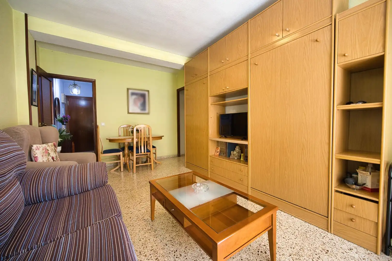Sala d'estar de Pis en venda en Alicante / Alacant amb Aire condicionat, Calefacció i Terrassa