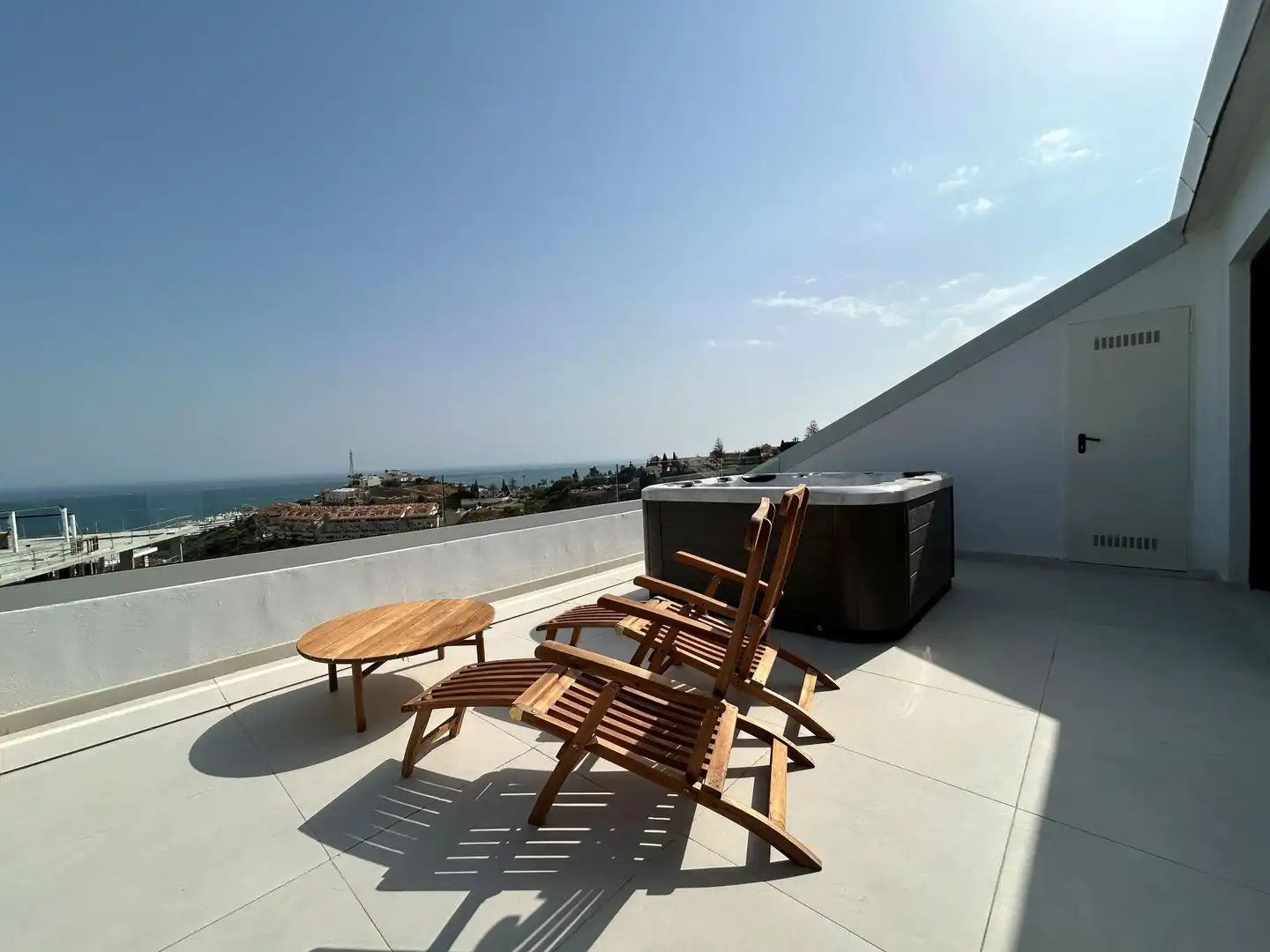 Terrasse von Dachboden zum Verkauf in Fuengirola mit Gemeinschaftspool