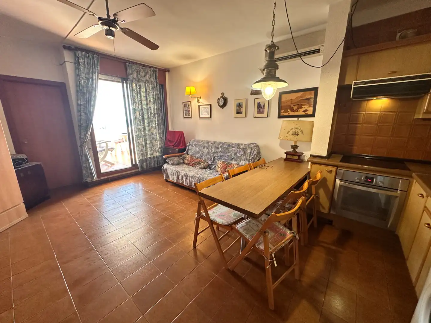 Sala d'estar de Àtic en venda en Cambrils amb Aire condicionat, Calefacció i Moblat
