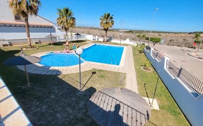 Swimming pool of Single-family semi-detached for sale in San Miguel de Salinas  with Private garden, Terrace and Furnished