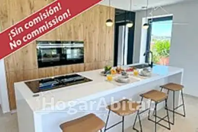 Cuina de Casa o xalet en venda en Cuevas del Almanzora amb Aire condicionat, Jardí privat i Terrassa