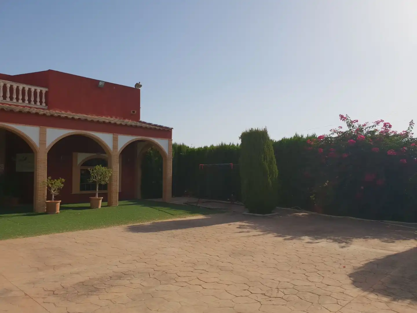 Jardín de Finca rústica en venta en La Algaba