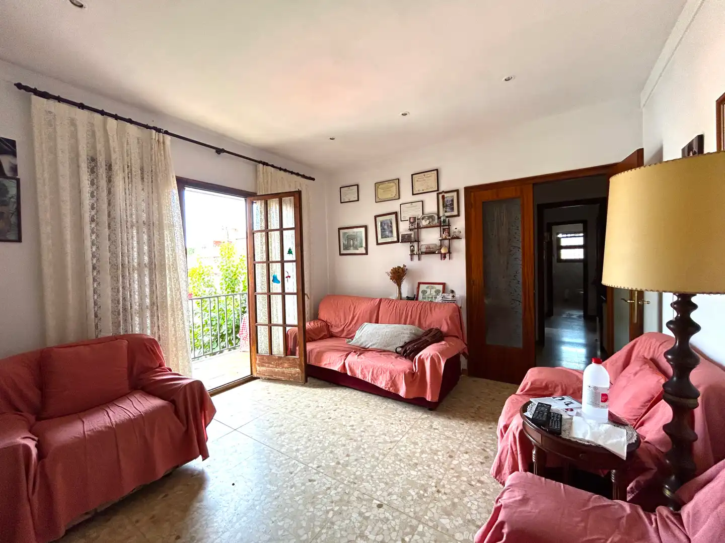 Sala de estar de Casa o chalet en venta en Santa Coloma de Farners con Aire acondicionado, Calefacción y Terraza