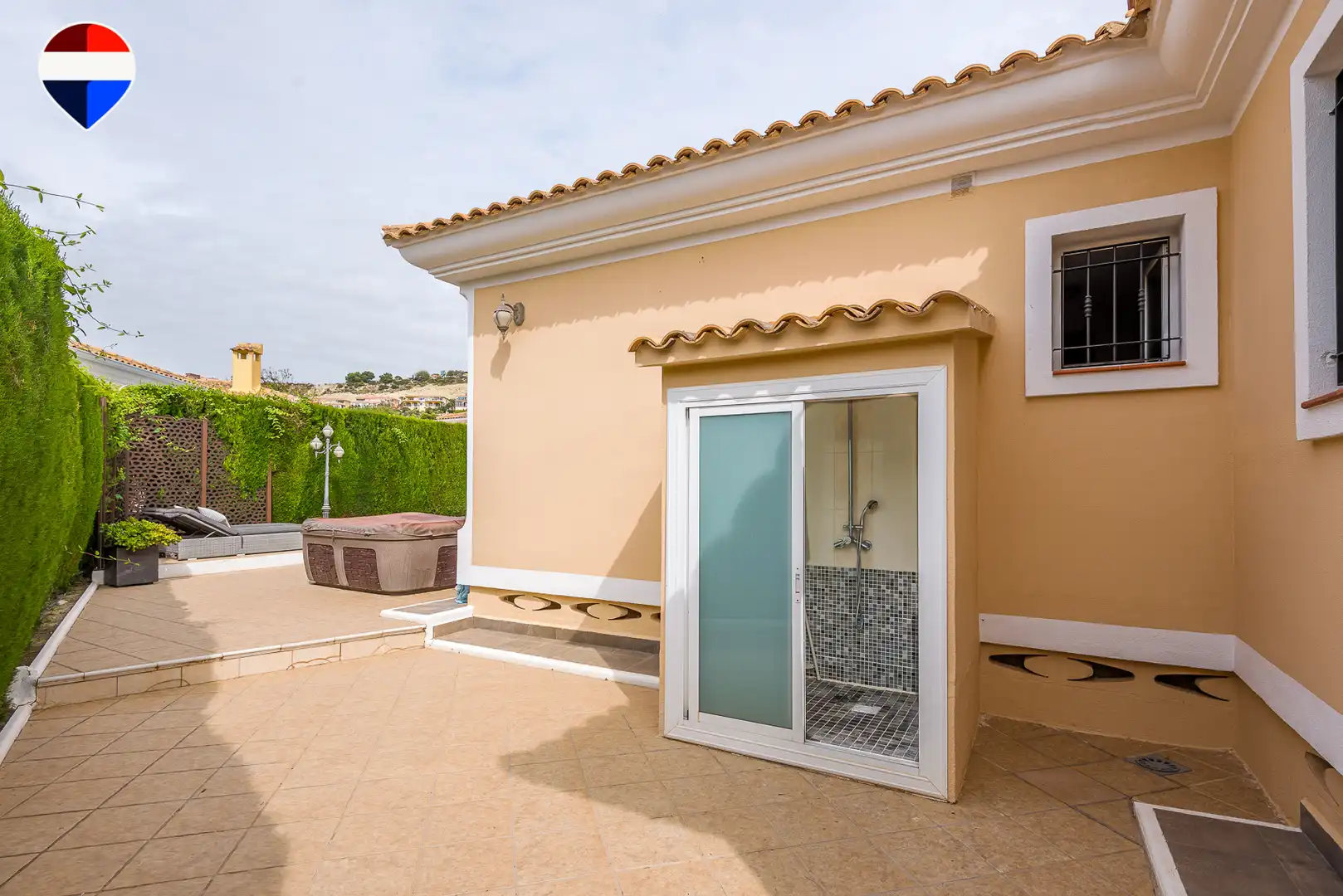 Terraza de Casa o chalet en venta en Mutxamel con Aire acondicionado, Terraza y Piscina