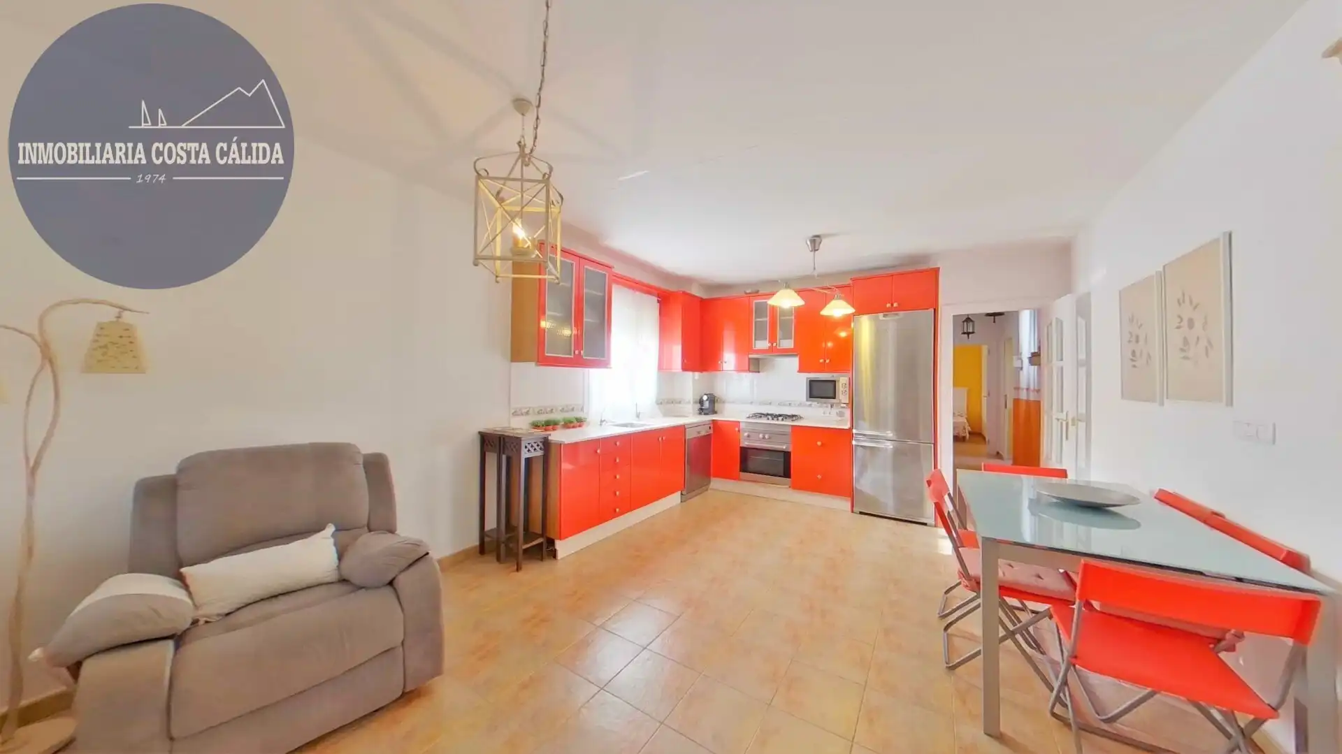 Küche von Maisonette zum Verkauf in Águilas mit Terrasse, Möbliert und Ofen