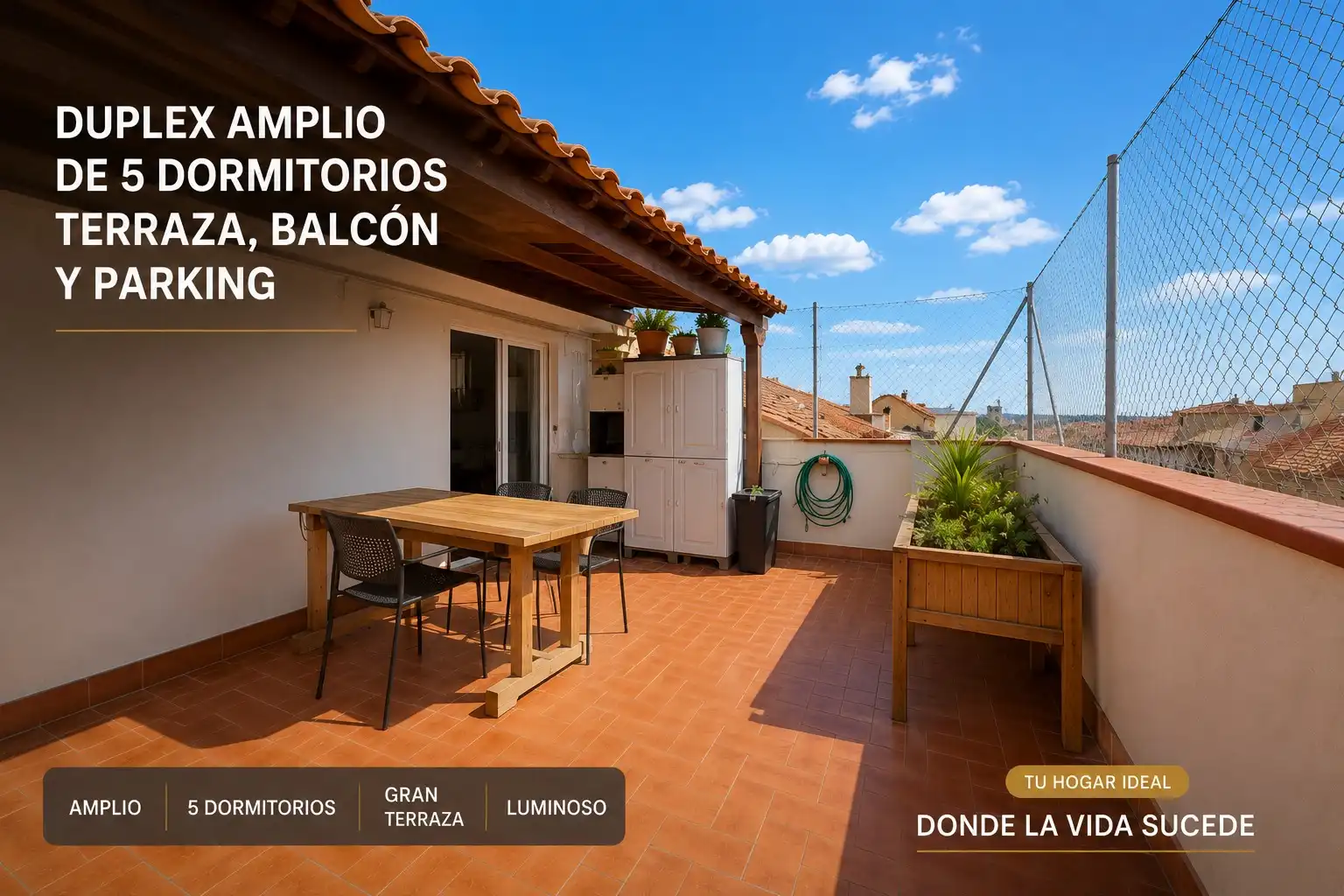 Terraza de Dúplex en venta en Terrassa con Calefacción, Terraza y Balcón