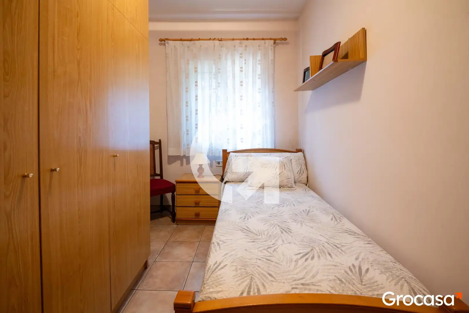 Bedroom of Flat for sale in Mataró  with Heating, Oven and TV