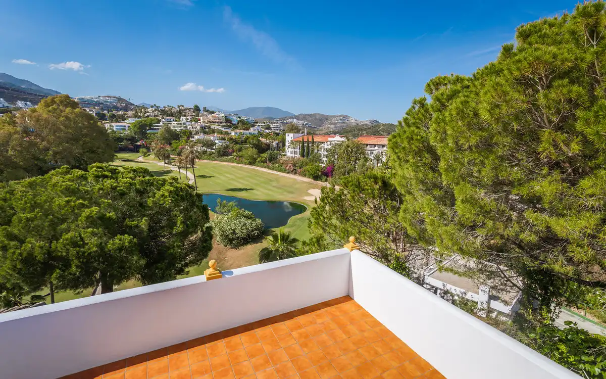 Garden of Detached homes for sale in Málaga  with Air Conditioner, Terrace and Storage room