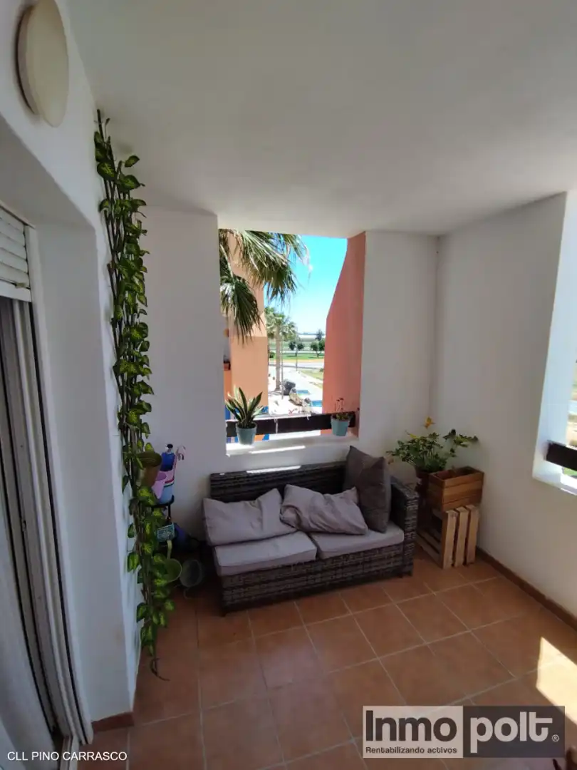 Balcony of Flat for sale in Torre-Pacheco  with Air Conditioner, Terrace and Furnished