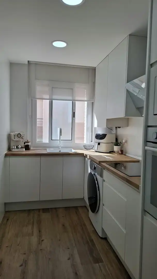 Kitchen of Flat for sale in Vallirana  with Air Conditioner, Heating and Terrace