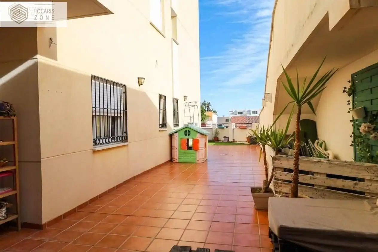 Terraza de Dúplex en venta en Benalmádena con Aire acondicionado, Jardín privado y Terraza