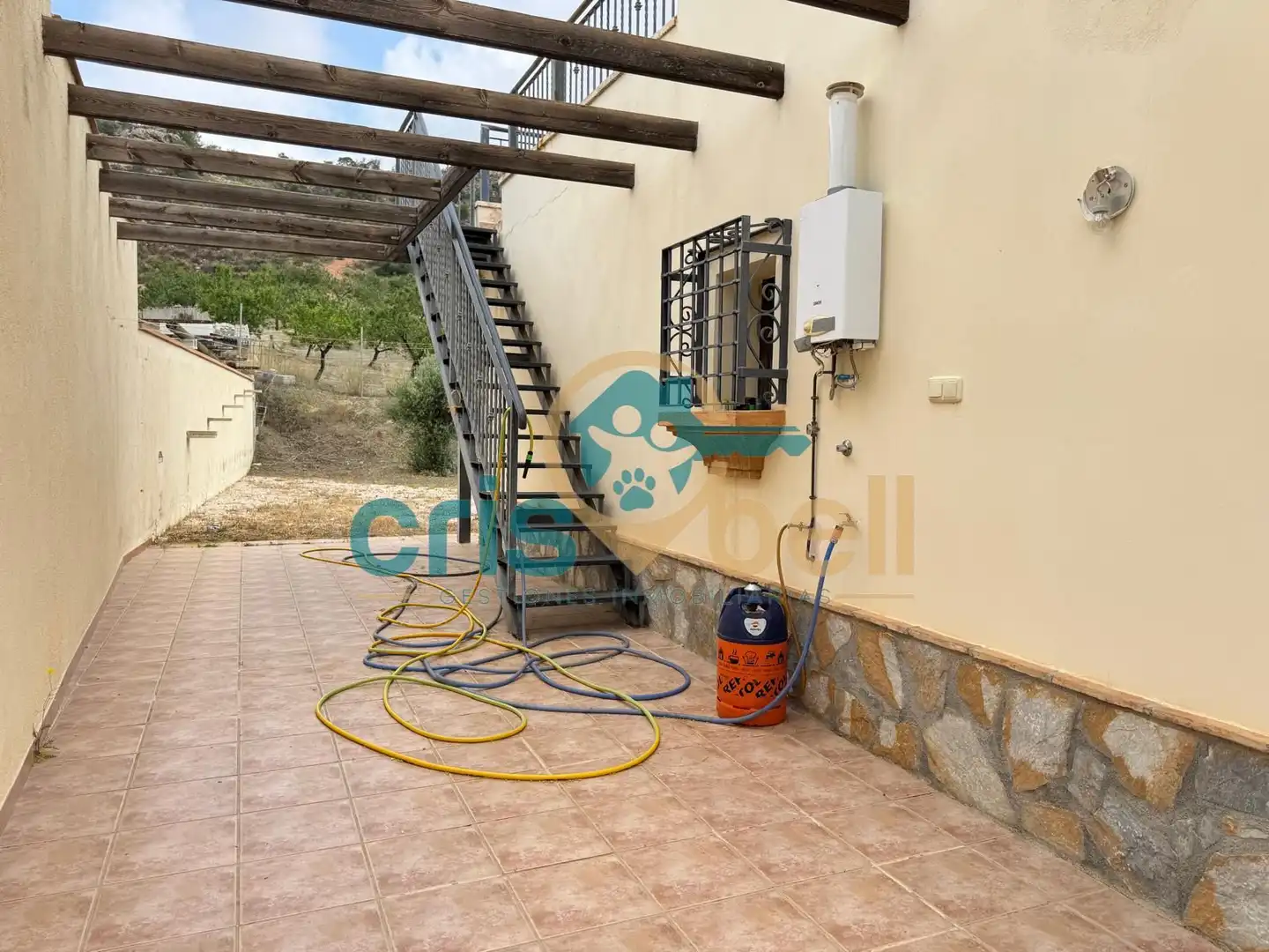 Exterior view of Detached homes for sale in Lorca  with Air Conditioner, Private garden and Terrace