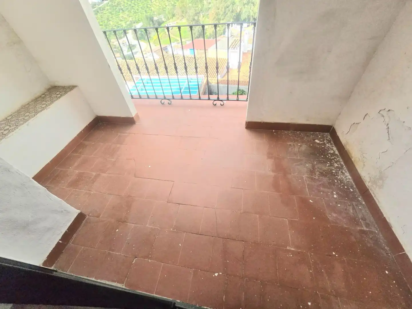 Terrassa de Casa adosada en venda en Álora amb Aire condicionat, Jardí privat i Terrassa