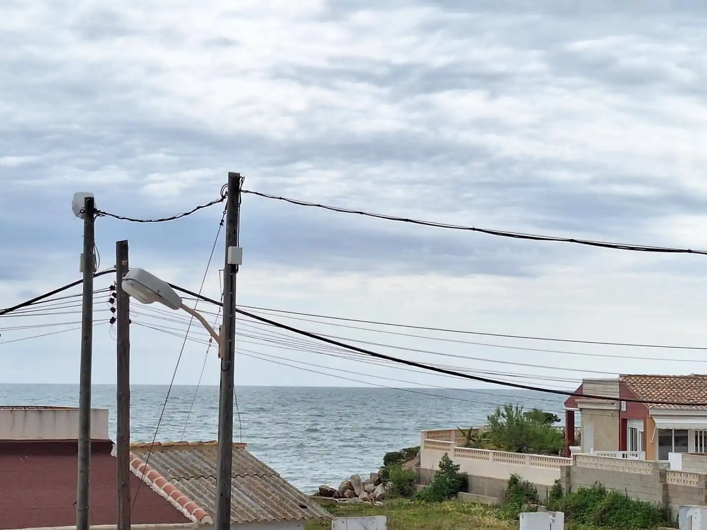 Vista exterior de Casa adosada en venta en Cullera con Terraza