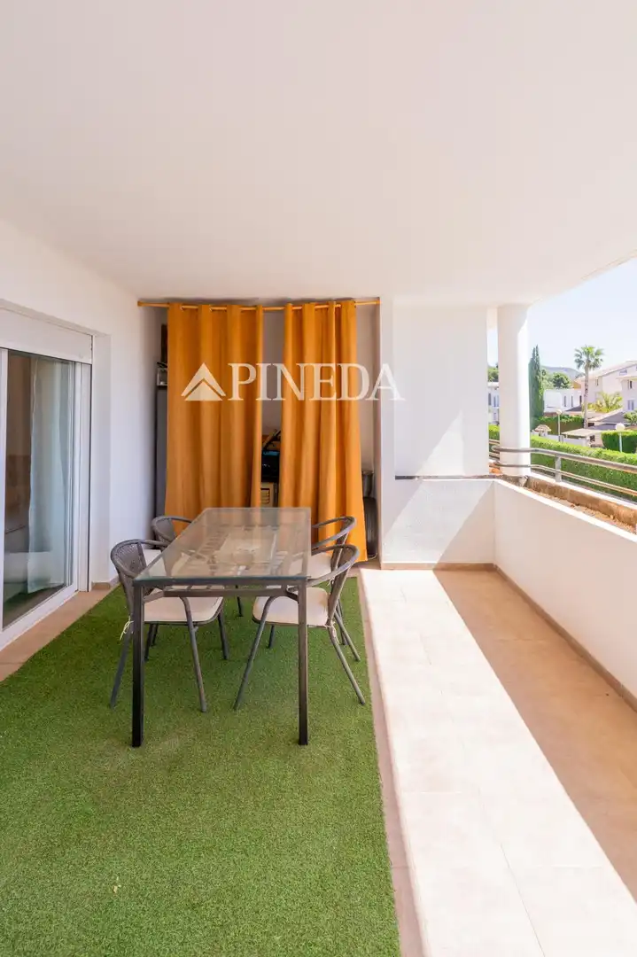 Terrassa de Apartament de lloguer en Puçol amb Terrassa, Moblat i Piscina comunitària