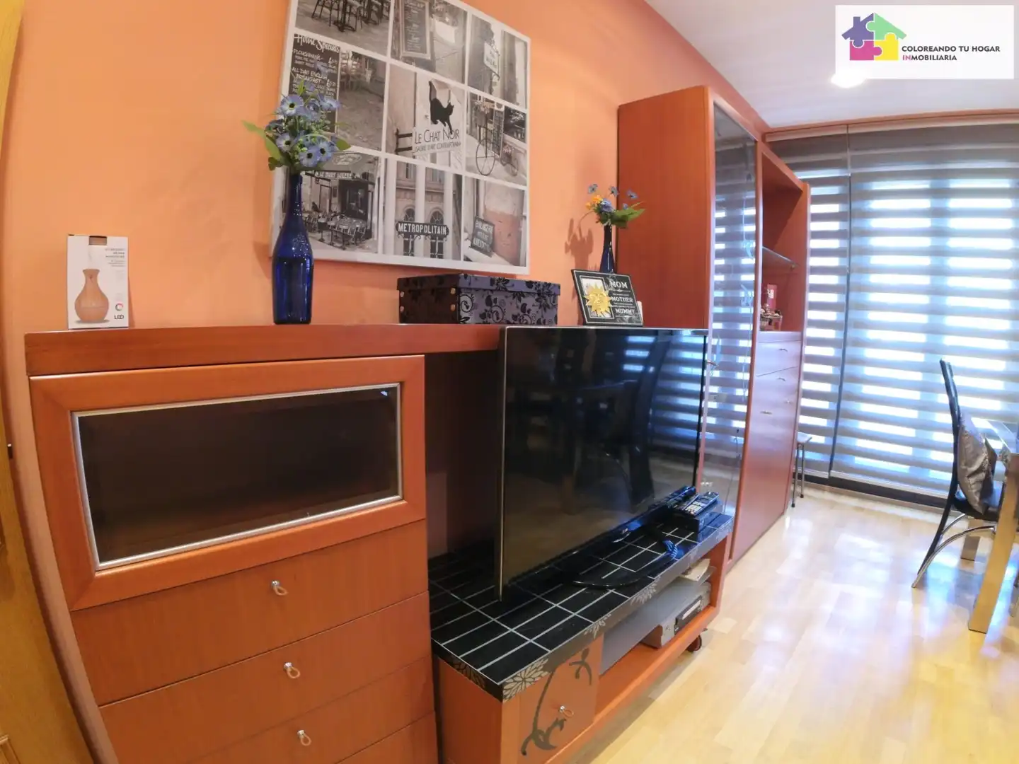 Schlafzimmer von Wohnung zur Miete in León Capital  mit Heizung, Parkett und Terrasse