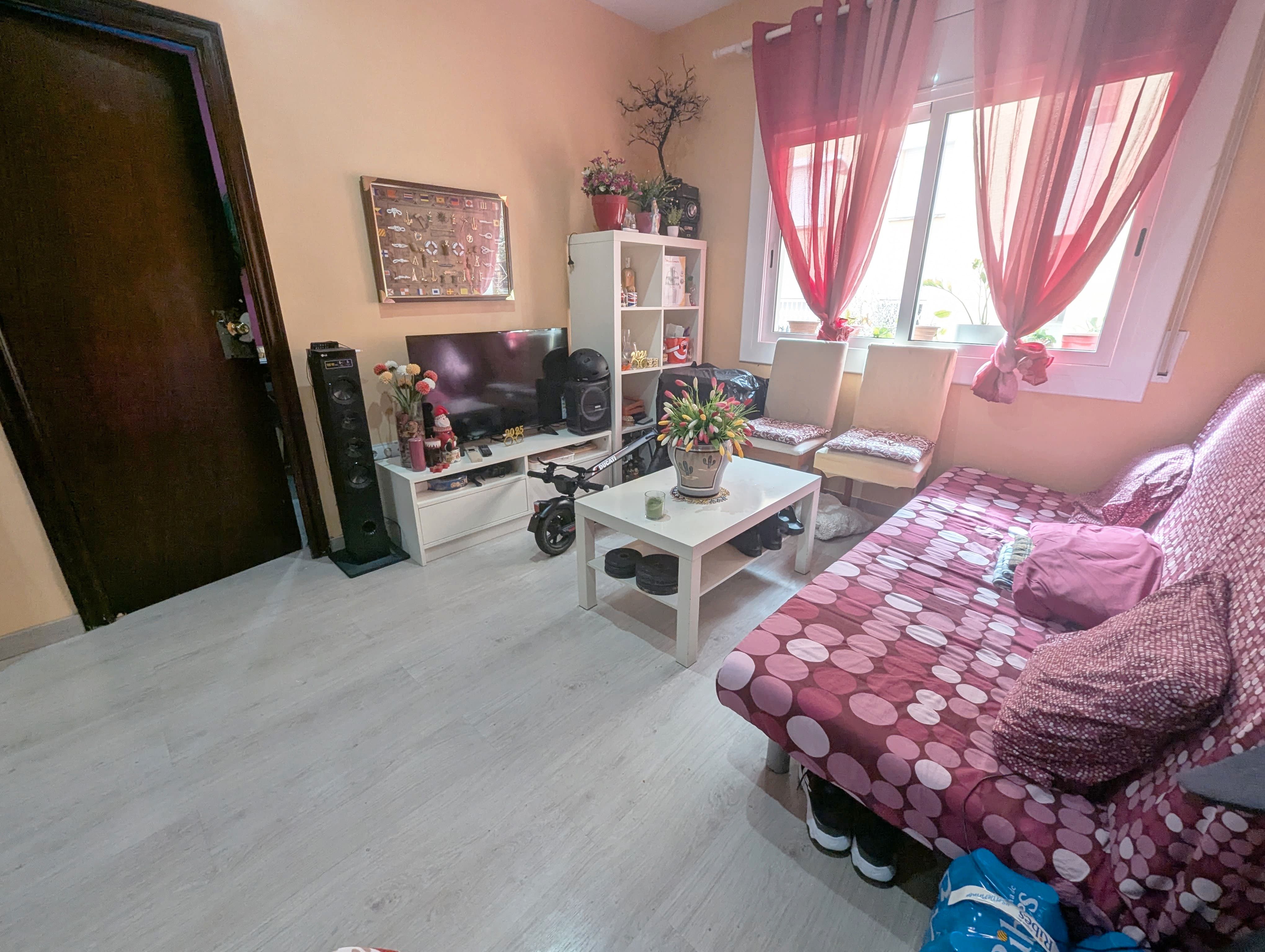 Sala d'estar de Pis en venda en  Barcelona Capital