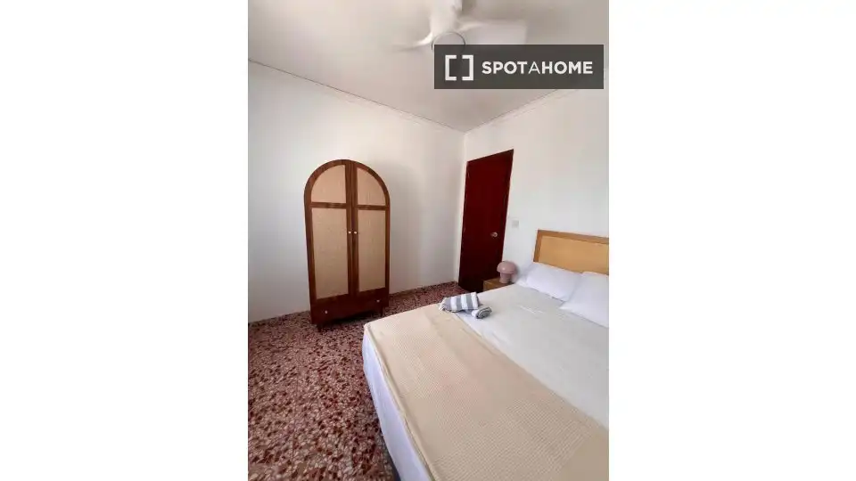Bedroom of Flat for rent in Oliva Playa