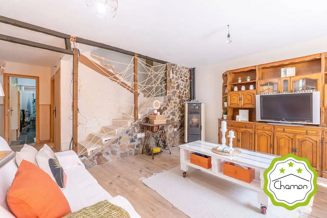 Sala de estar de Casa o chalet en venta en La Vid de Bureba  con Calefacción y Terraza