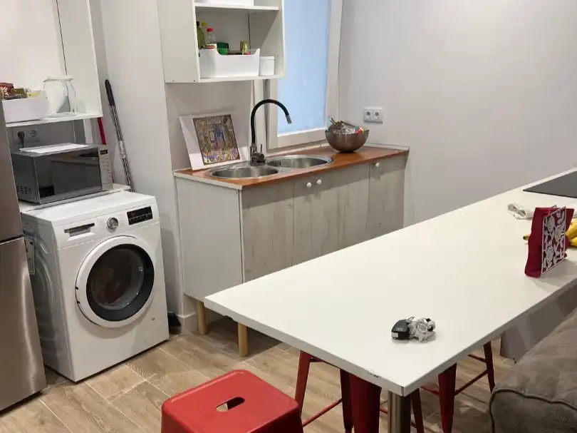 Cuina de Pis de lloguer en Ferrol amb Parquet, Traster i Moblat